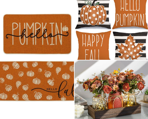 Fall Decor! Oh My Gourd! cover photo collage