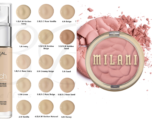Makeup Products cover photo collage