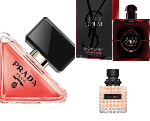 My favourite fragrances cover photo collage