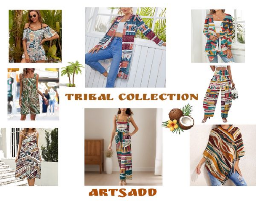 Tribal Collection Apparel Artsadd cover photo collage