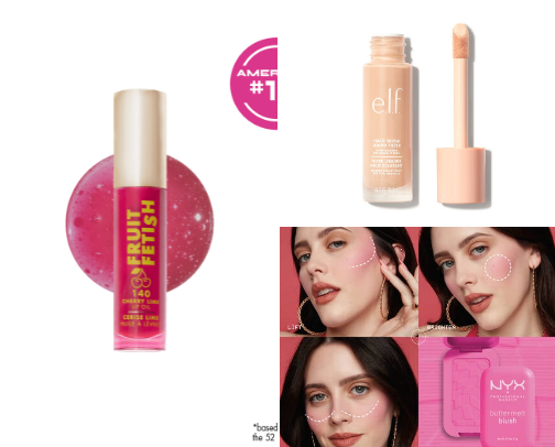 10 Minute Drugstore & Cool Toned Makeup (cruelty-free) cover photo collage