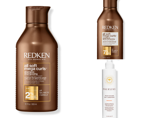 Curly Girl Routine for Perfect Bouncy Curls 👩🏽‍🦱 cover photo collage