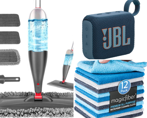 Small Things That Make Chores Less Miserable cover photo collage