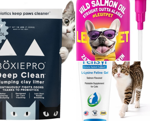 Cat Products My Cats Actually Love cover photo collage