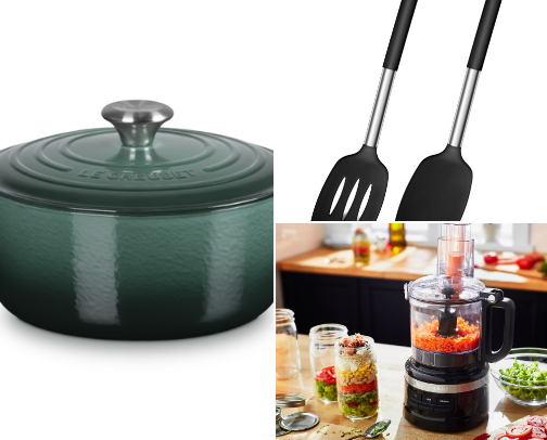 Great Cooking Happens With Great Tools cover photo collage
