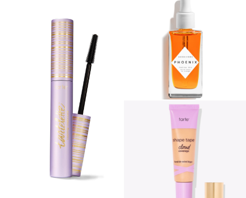 Beauty recommendations for mature skin (over 40) cover photo collage