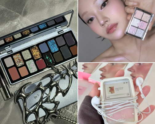 Aesthetic makeup(packaging edition) cover photo collage