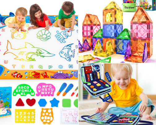 Toddler Activities cover photo collage
