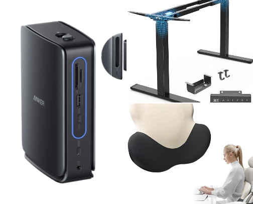 The Ultimate Work-From-Home Productivity Sanctuary: Smart Essentials for High-Focus Days cover photo collage