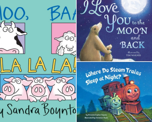 Toddler Books We Read on Repeat cover photo collage