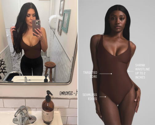 Skims - Fits Everyone, Especially You and Me!!!⏳🖤💋 cover photo collage