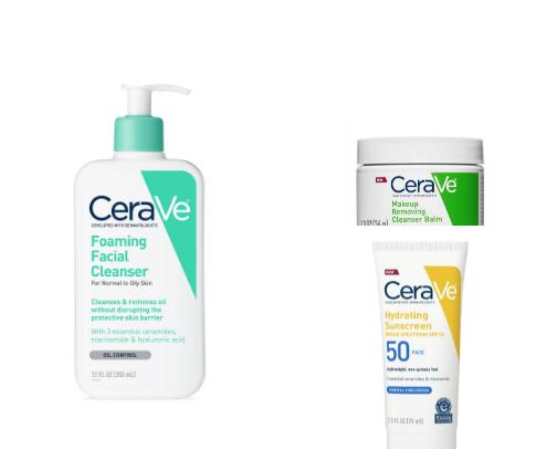 Skincare Besties that I swear by. cover photo collage