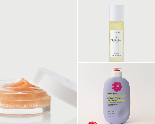 Affordable beauty products cover photo collage