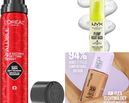 Makeup favs cover photo collage