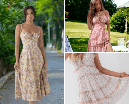 Summer Sunshine Dresses ☀️ cover photo collage