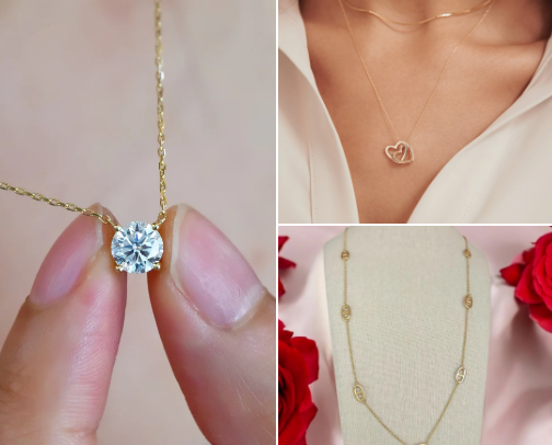 Etsy Pendant Necklaces cover photo collage