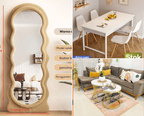Home Decoration cover photo collage