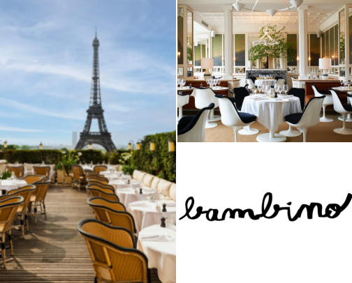 Paris Bars & Restaurants with an Eiffel Tower View cover photo collage