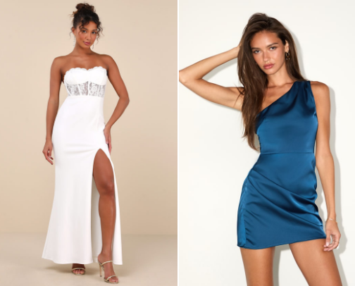 Dresses under 50€ cover photo collage