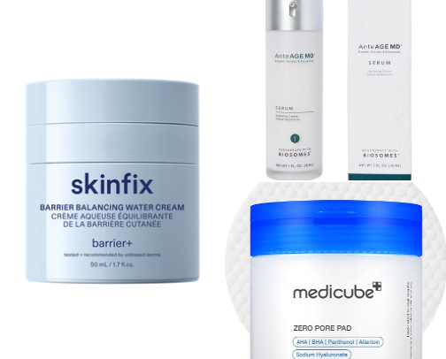 Skincare 🧴 cover photo collage
