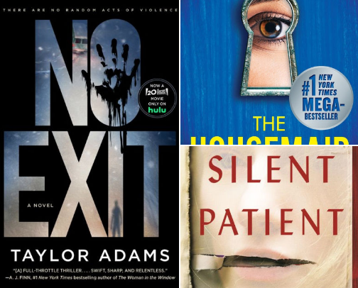 Fast-paced thrillers books you can finish in a single weekend cover photo collage