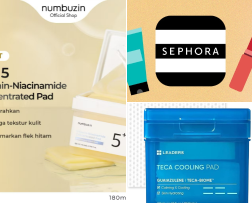 Toner pads| Skincare Korea cover photo collage