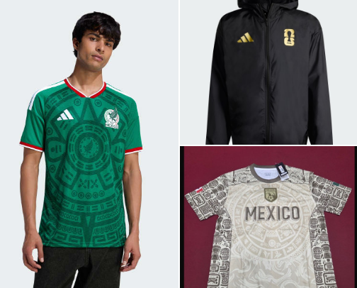 MEXICO'S SOCCER BEST MERCH cover photo collage
