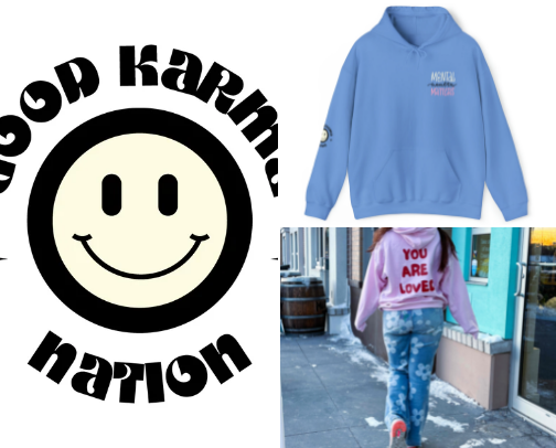 Mental Health Awareness- spreading kindness cover photo collage