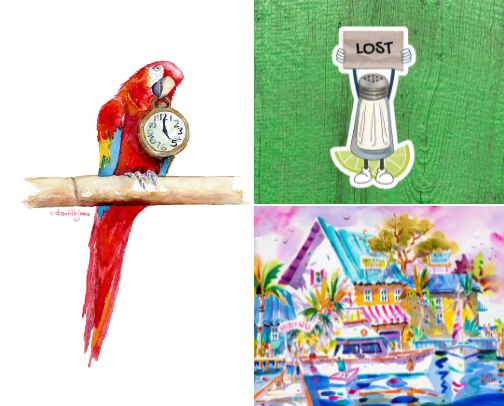 🌴Jimmy (Buffett) Inspired Items🦜 cover photo collage