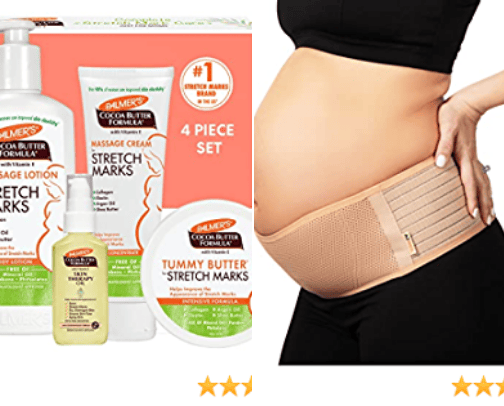 Pregnancy Items cover photo collage