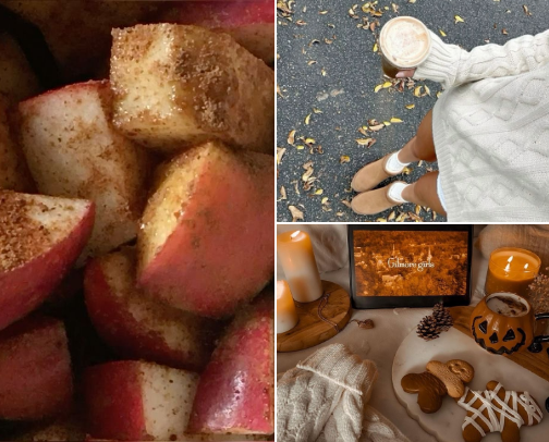 The guide to a fall full of heart, beauty, love, and warmth 🍂 cover photo collage