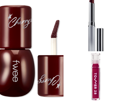 The Ultimate "Dark Cherry" Lip Guide: From Viral Tints to Cult Balms cover photo collage