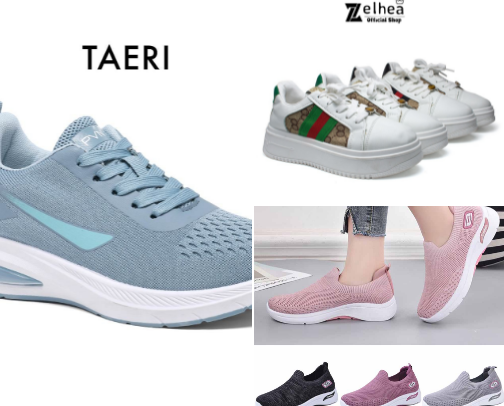 Sell women's shoes cover photo collage