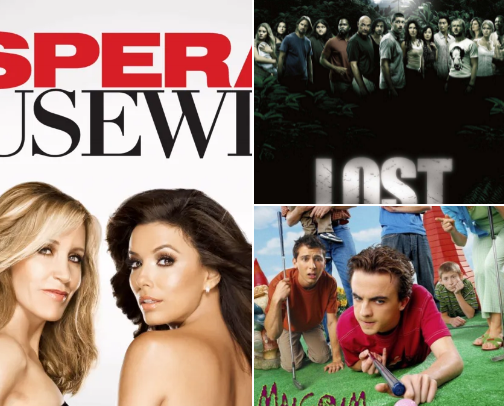 Serie tv cover photo collage