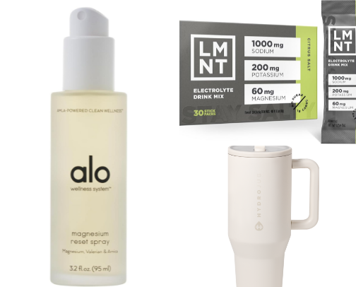 Beginner Wellness Finds for Moms Who Don’t Have Time for a “Routine” cover photo collage