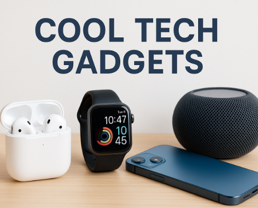 Cool Tech Gadgets cover photo collage
