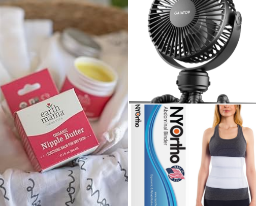 Postpartum Essentials cover photo collage