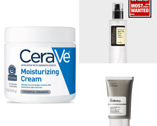 My skincare picks cover photo collage