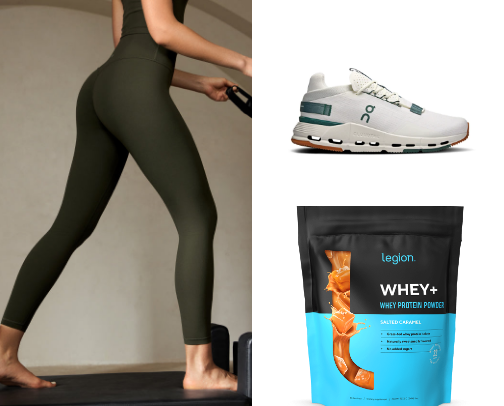 Work out necessities cover photo collage
