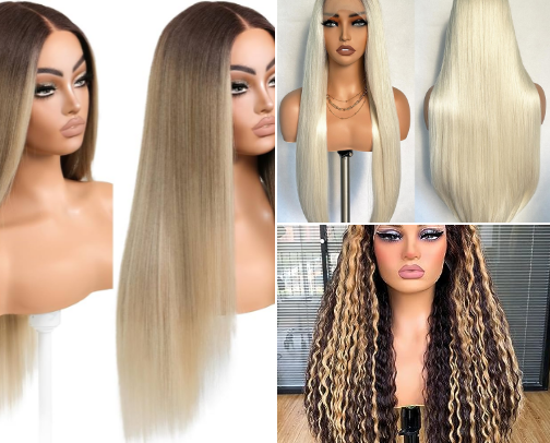 My Absolutely Favorite Go To Wigs😍 cover photo collage