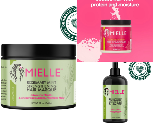 My go to hair products cover photo collage