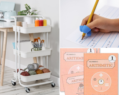 Thoughtful Classical Homeschool Curriculum & Supplies: Curated picks for elementary students cover photo collage