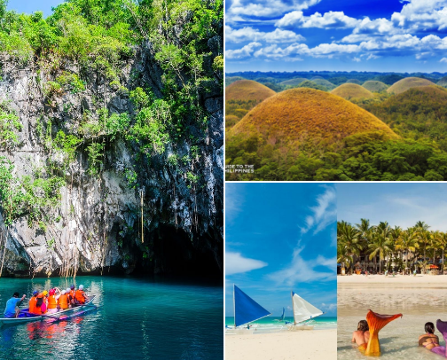 Top Tourist Destinations in the Philippines cover photo collage