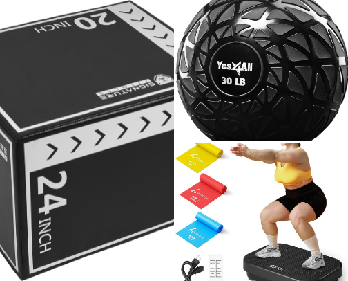 Fitness Finds that Actually Work cover photo collage