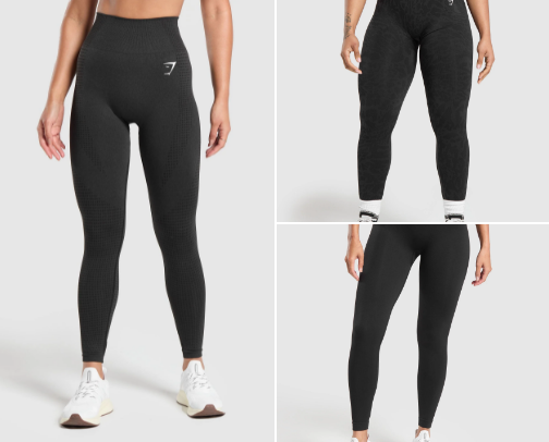 If you are obsessed with gym, gymshark is perfect for you to find some cute outfits! cover photo collage