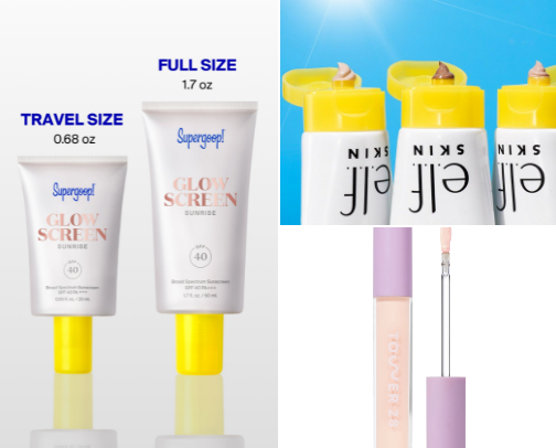 My favorite beauty recs cover photo collage