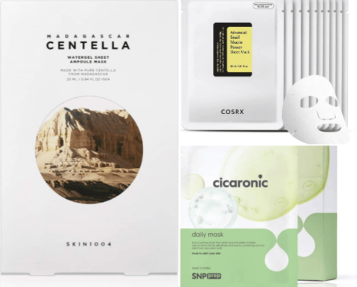 Skincare - Facemasks cover photo collage