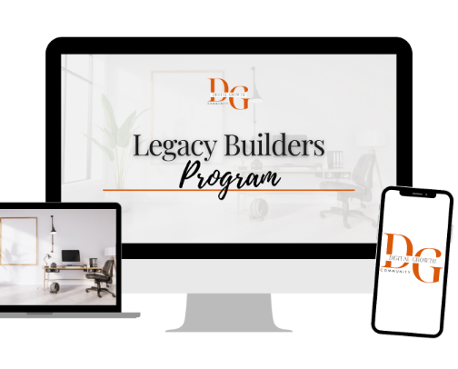 Legacy Builder Program cover photo collage