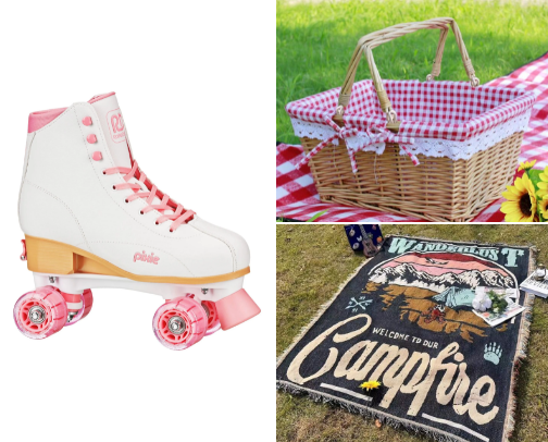 Romanticize your spring 🍒🐣🌸🌷🍄 cover photo collage