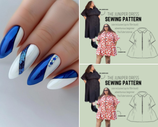 Fashion cover photo collage